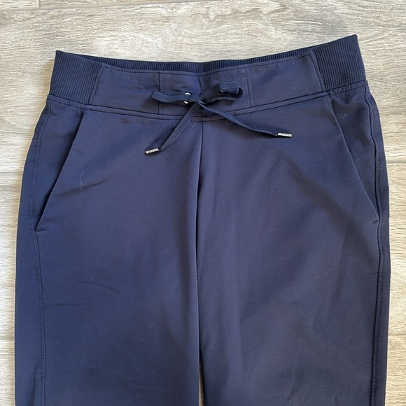 Athleta Navy Blue Joggers With Pockets - Picture 3 of 10